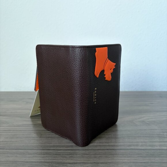 Radley London Radley Stamp Medium Bifold Wallet - Dark Brown - Picture 4 of 5